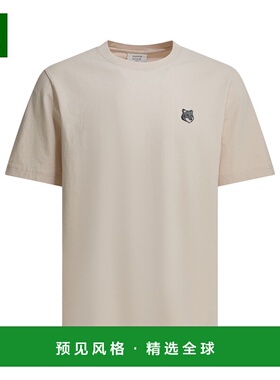 1h可退 香港直邮MAISON KITSUNÉ 男士T恤 PM00108KJ70250447BEIGE