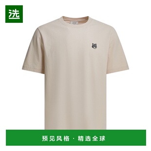 1h可退 香港直邮MAISON KITSUNÉ 男士T恤 PM00108KJ70250447BEIGE