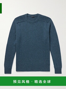 1h可退 香港直邮Sease 男士 羊绒毛衣 KR056XG053 blue蓝色 舒适