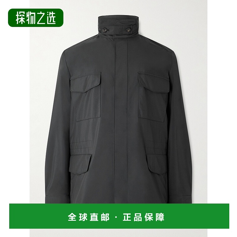 香港直邮Loro Piana 诺悠翩雅 男士 Traveller 紧身夹克 FAP9743