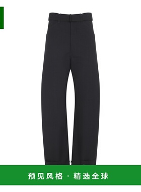 香港直邮LEMAIRE 女士正装裤 PA1223LF414BK996COAL AW2025