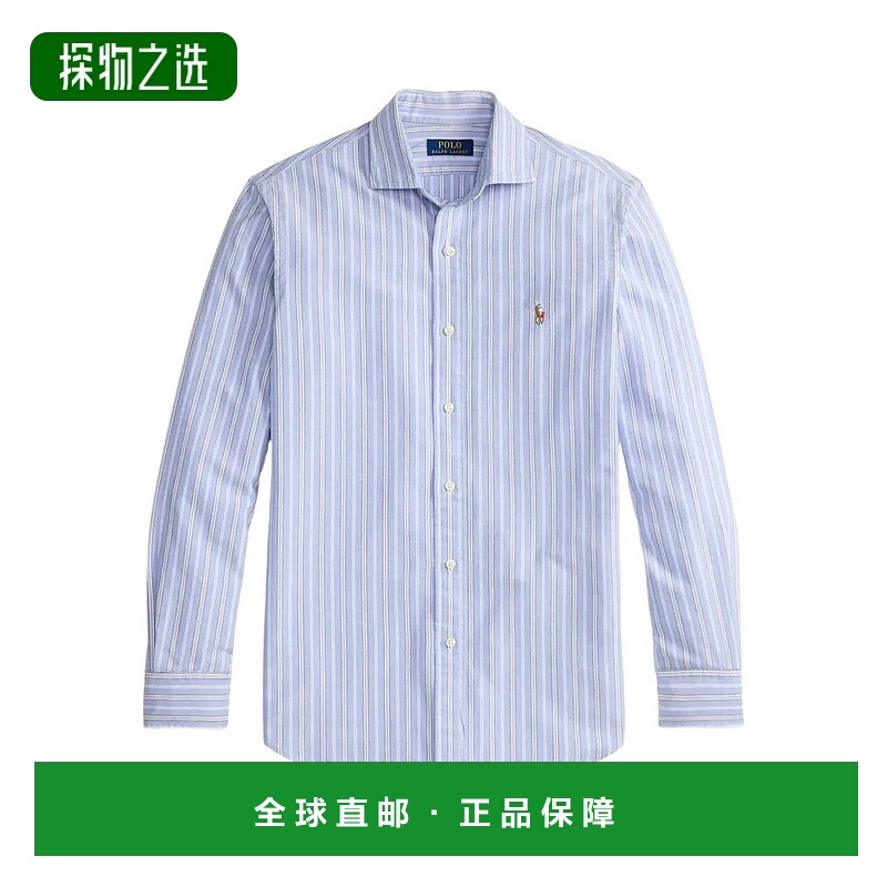 香港直邮Polo Ralph Lauren Polo 拉夫·劳伦 男士 條紋長袖襯衫