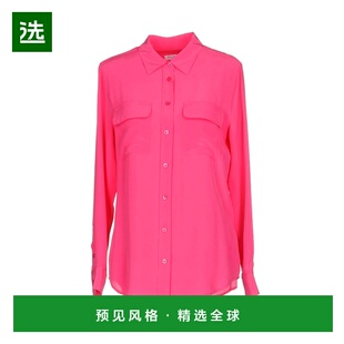 1h可退 香港直邮EQUIPMENT 女士 Blouses 真丝衬衫 pink粉色 舒适