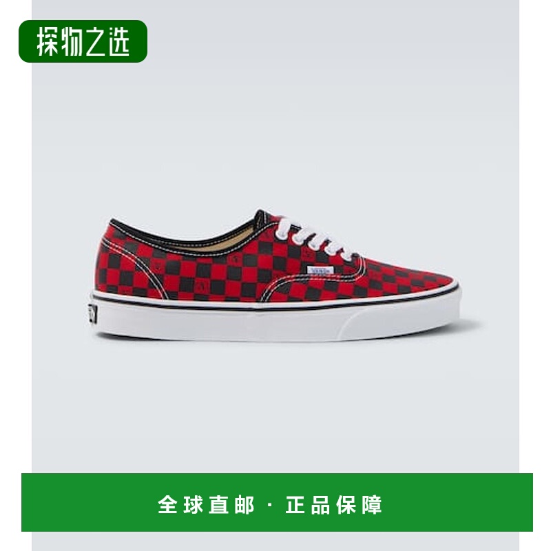 香港直邮valentino 华伦天奴 男士 x Vans VLogo 格纹运动鞋