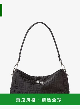 1h可退 香港直邮Fendi 芬迪 男士 Squared FF Lui 中型單肩包 7VA