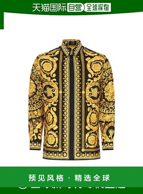 1h可退 欧洲直邮VERSACE 男士衬衫10039411A030445B000范思哲