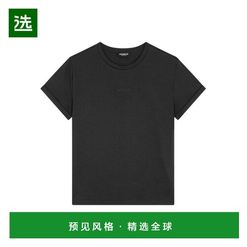 香港直邮DONDUP 女士T恤 DS039JF0271DDU6DD999 AW2025 黑色