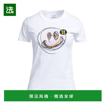 1h可退 香港直邮Raf Simons 拉夫·西蒙 女士 T恤 white白色 舒适