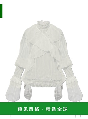 香港直邮BLUMARINE 女士背心吊带 A544C198A0N0102 AW2025 白色