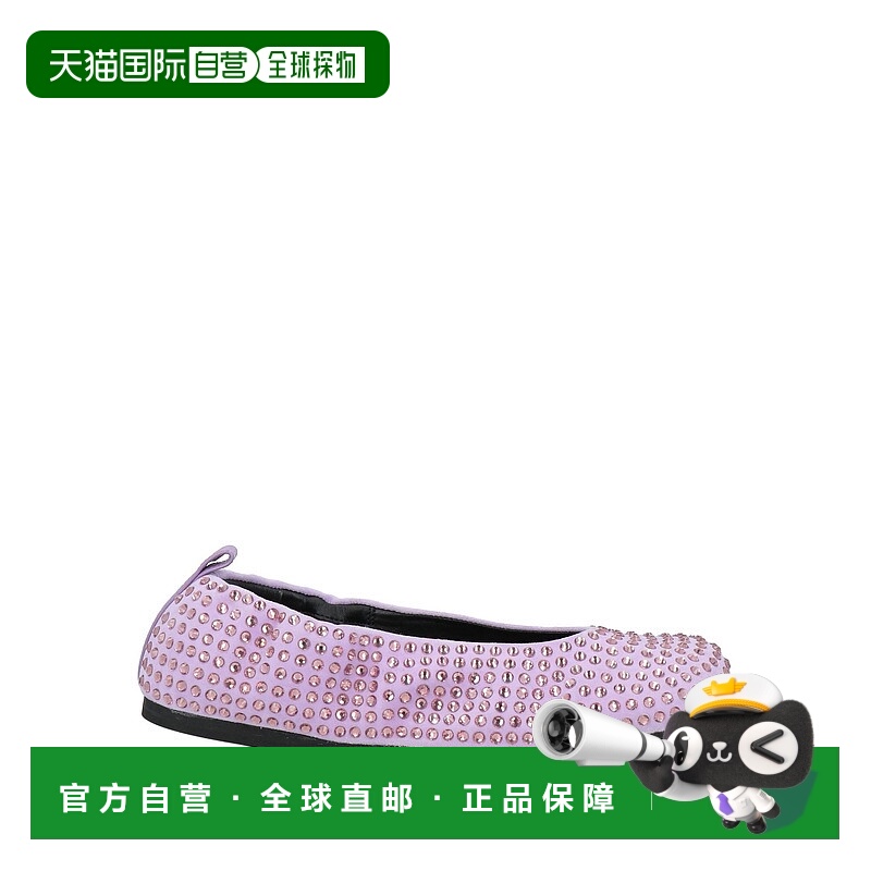 1h可退 香港直邮J.W. Anderson 女士 芭蕾舞鞋 purple紫色 舒适时