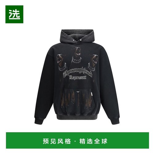 1h可退 香港直邮Represent 男士 Thoroughbred 连帽衫 MLM41134VI