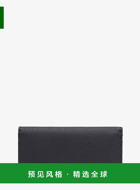 1h可退 欧洲直邮FENDI（2025新品）Selleria钱包-黑色皮革钱包