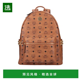 香港直邮MCM 男士双肩包 MMKGSVE02CO SS2026 棕色 拉链双肩包