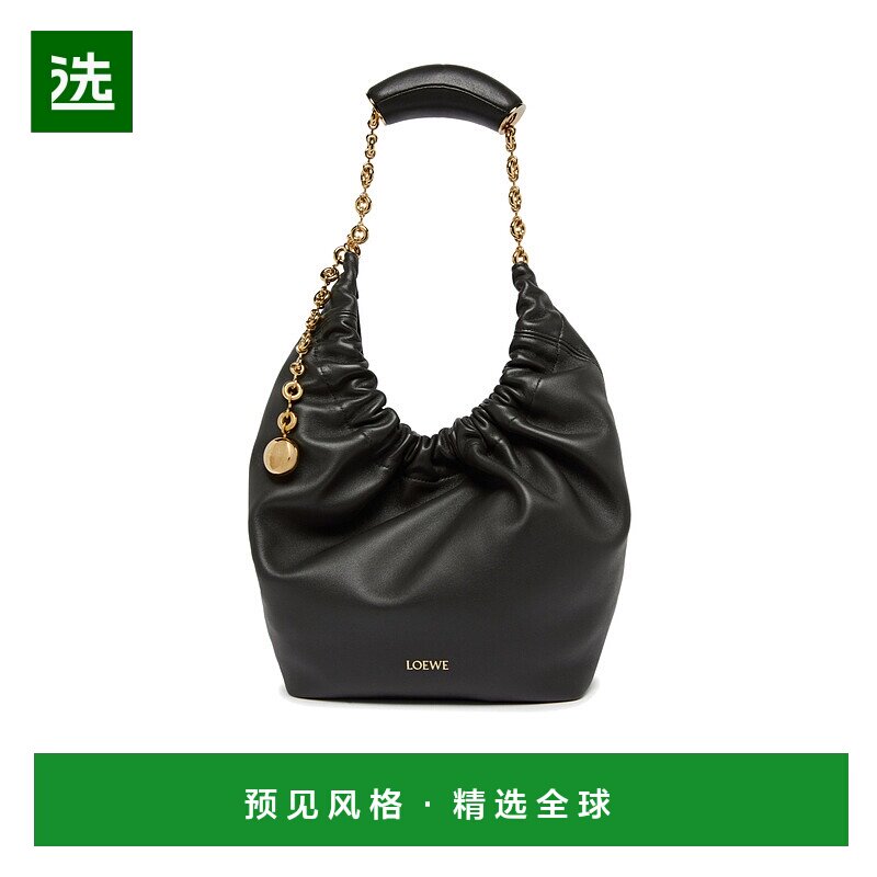 香港直邮Loewe 小号抽绳手提包 LOER6VUM斜挎包单肩包
