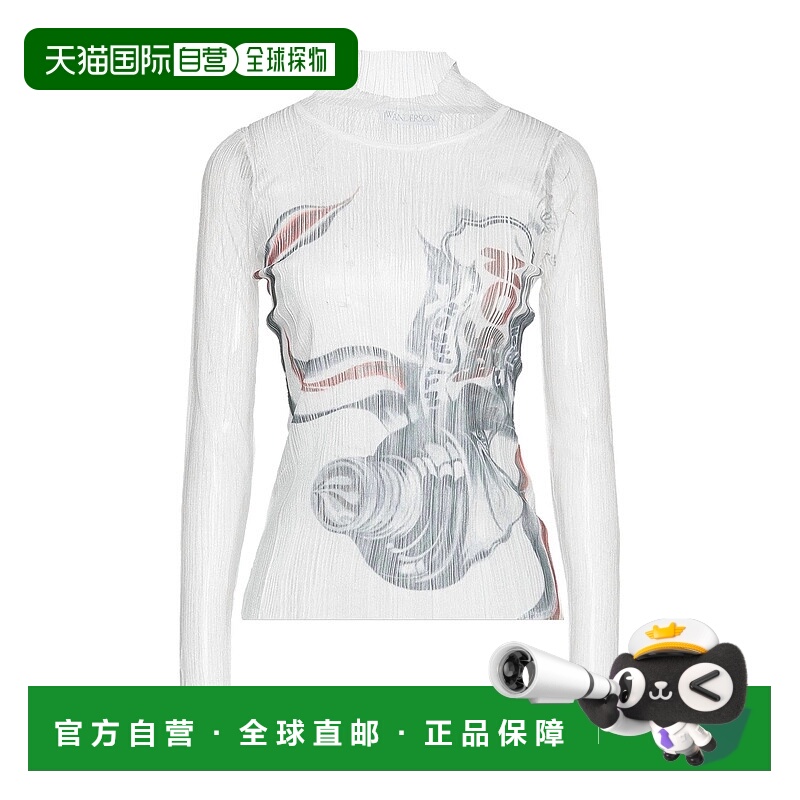 1h可退 香港直邮J.W. Anderson 女士 上衣 white白色 舒适时尚