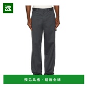 斜纹棉布长裤 1h可退 海尔姆特·朗 男士 香港直邮Helmut Lang