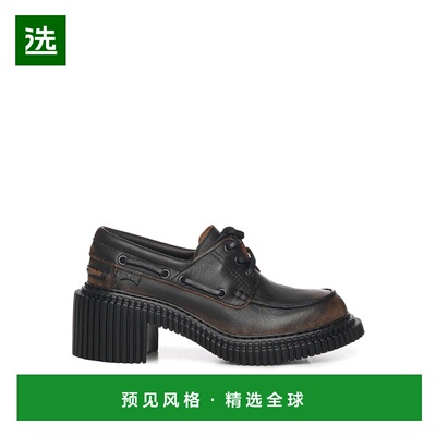 香港直邮CAMPER 女士芭蕾乐福鞋 K201812001 AW2025 黑色 Pix Lon