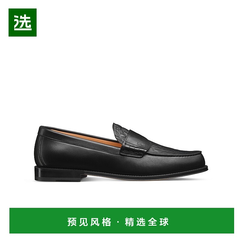 欧洲直邮Dior/迪奥 男士Granville 乐福鞋一脚蹬