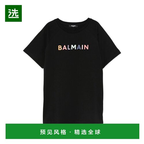 香港直邮Balmain 短袖T恤 BX8R31Z3186 【付后1h可退】