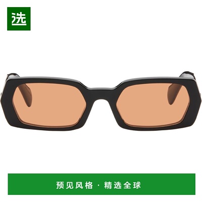 1h可退 香港直邮RETROSUPERFUTURE 男士 黑色 L'Altro 太阳镜 EBQ