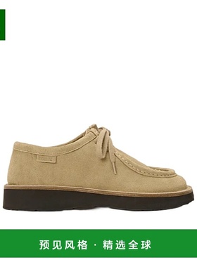 香港直邮Loewe Faro 绒面小牛皮系带鞋 LLWF284X02