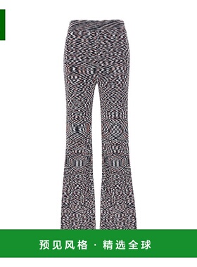 香港直邮Missoni 纹理图案针织休闲裤 DS24SI0MBK033SF705S阔腿裤