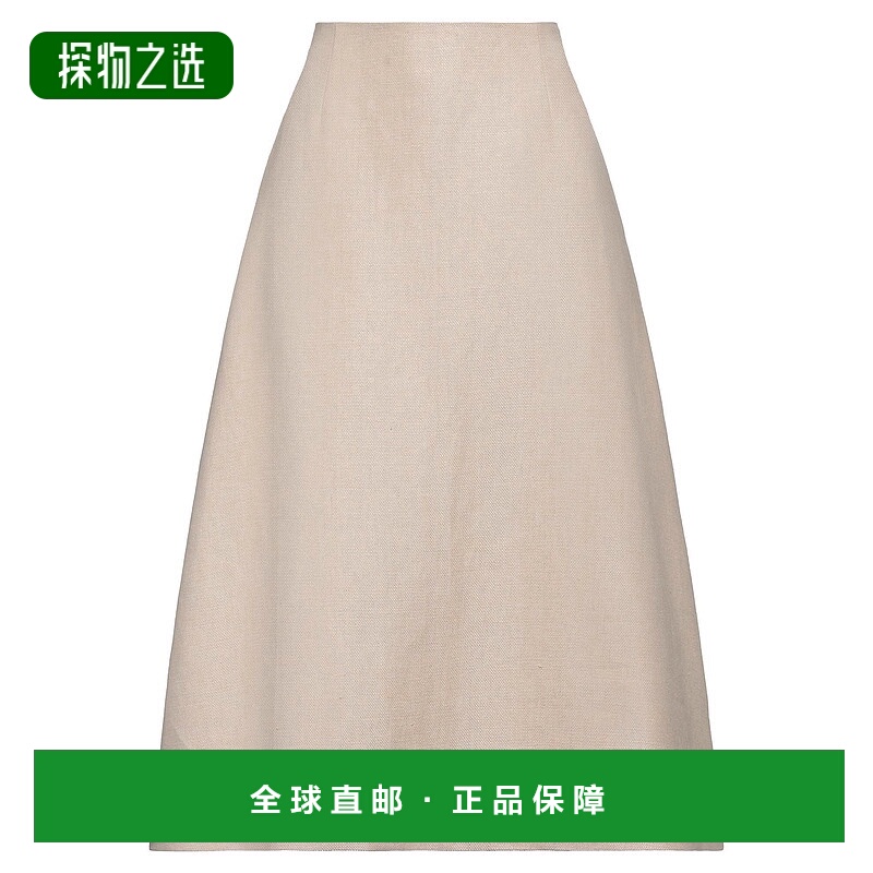 香港直邮THEORY 希尔瑞 女士 中长半身裙 beige米色 舒适时尚