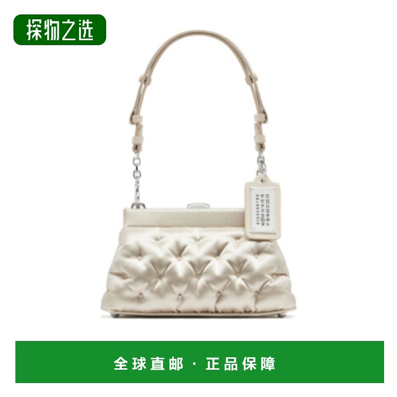 香港直邮Maison Margiela Glam Slam刺绣小号手提包 SB2WD0093P85