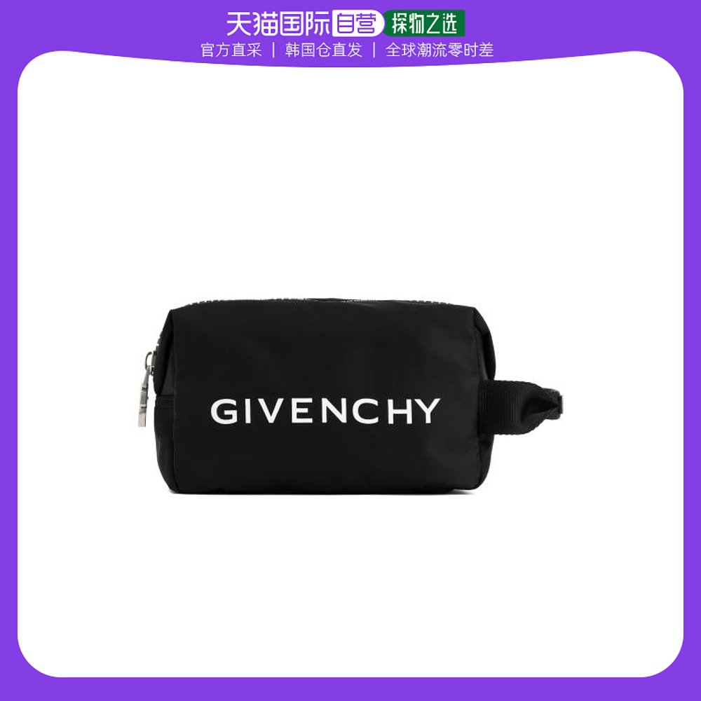 韩国直邮GIVENCHY23FW手拿包 化妆包男BK60EDK1JEBLACK