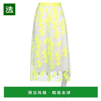 1h可退 香港直邮Iceberg 冰山 女士 中长半身裙 yellow黄色 舒适