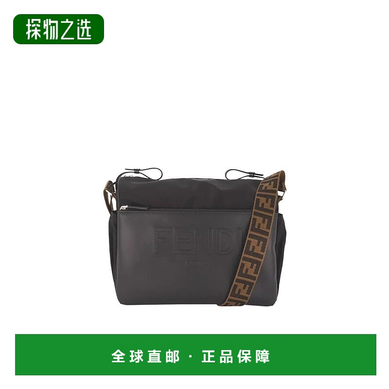 香港直邮Fendi 徽标单肩包 7VB014AI9U