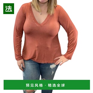 1h可退 【美国直邮】pol 女士 上装T恤正品潮牌穿搭时尚透气高级