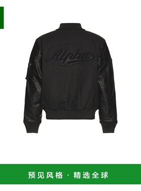 1h可退 香港直邮Alpha Industries 男士 Letterman 夹克 MJA55501