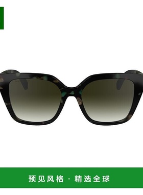 1h可退 欧洲直邮Longchamp/珑骧 女士绿色/玳瑁色醋酸纤维太