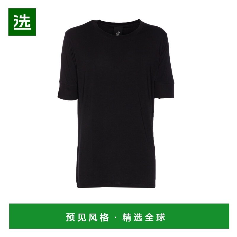 香港直邮Thom Krom 男士T恤 MTS903BLACK AW2025 黑色,男装,T恤,淘宝优惠券,粉丝福利购,淘宝优惠卷
