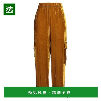 1h可退 【美国直邮】erika cavallini 女士 休闲裤 直筒裤百搭 女