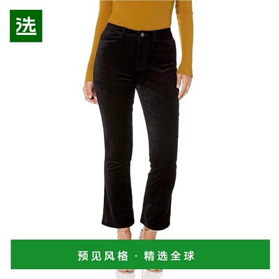 1h可退 【美国直邮】paige 女士 休闲裤丝绒牛仔裤高腰牛仔裤直筒
