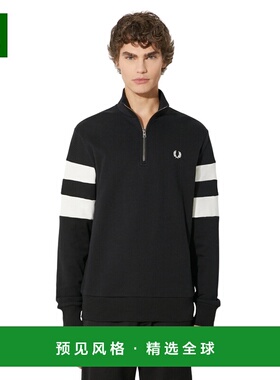 1h可退 香港直邮FRED PERRY 男士卫衣 M5545102NERO AW2024 黑色