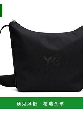 1h可退 香港直邮Y-3 男士 黑色小号斜挎包 JW6216 black黑色 舒适