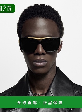 1h可退 欧洲直邮LV/路易威登 男士黑色醋酸纤维太阳镜正品舒适百