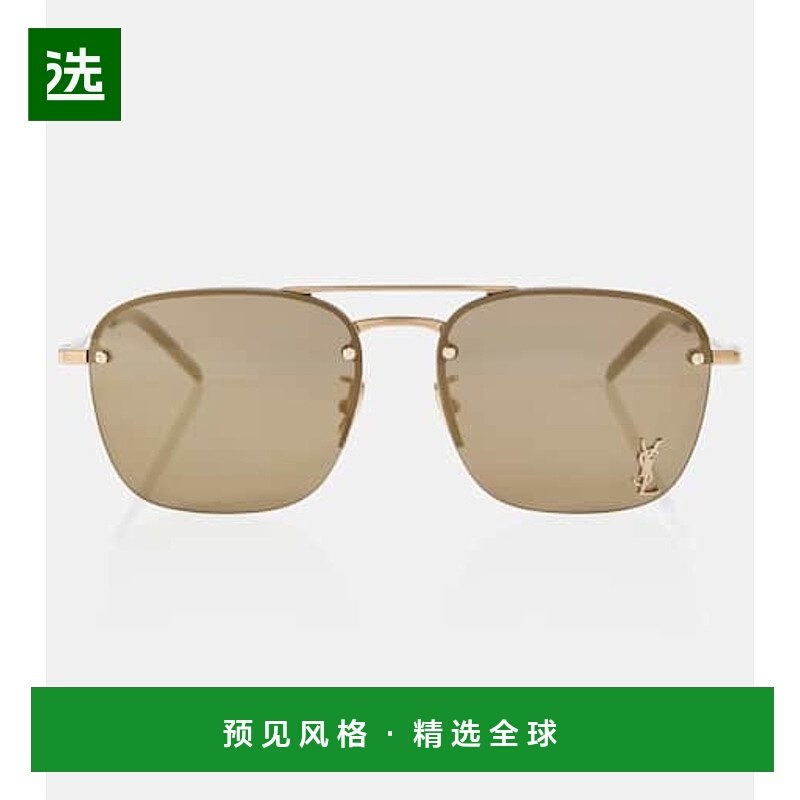 1h可退 香港直邮Saint Laurent 圣罗兰 女士 SL 309 M 飞行员太阳