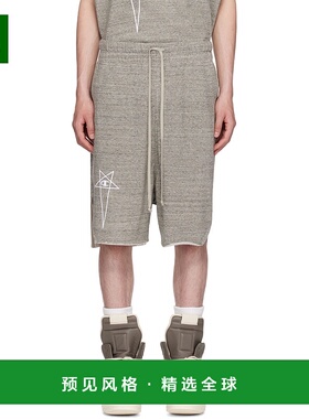 1h可退 香港直邮Rick Owens Lilies 瑞克·欧文斯 男士 灰色 Cham