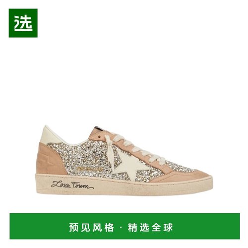 香港直邮Golden Goose Deluxe Brand Ballstar 亮片低帮休闲鞋 80