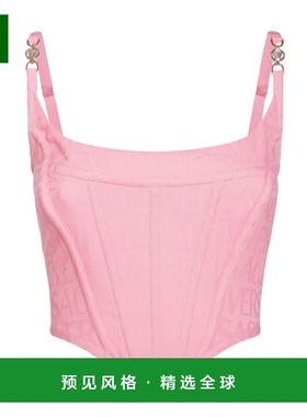 香港直邮Versace 徽标提花紧身胸衣 78I-A86004性感吊带