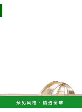 1h可退 香港直邮3JUIN 女士 金色凉鞋 324SN00150795G03 metal金