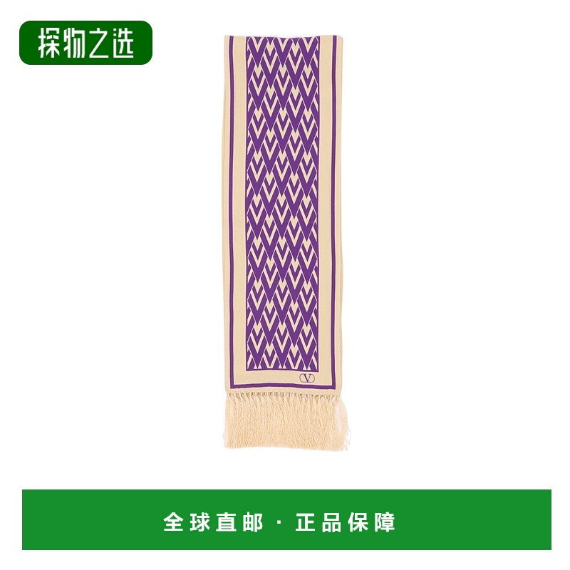 香港直邮Valentino 流苏丝巾 WE600ASHT