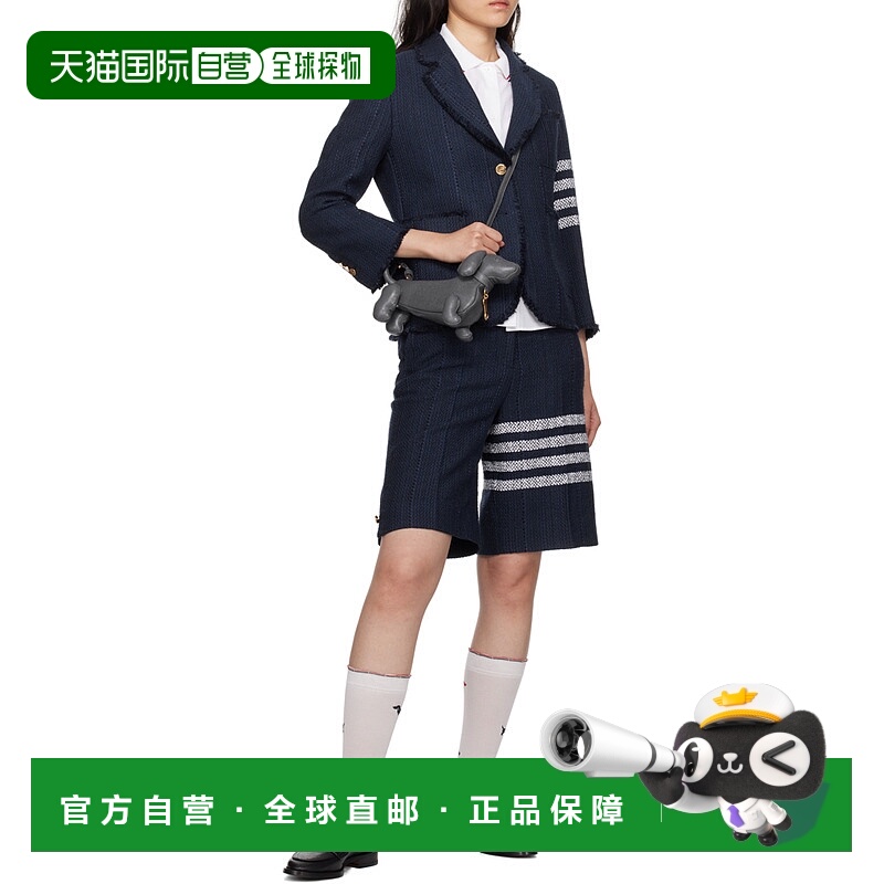 香港直邮Thom Browne 4-Bar高腰短裤 FTC487TF0513