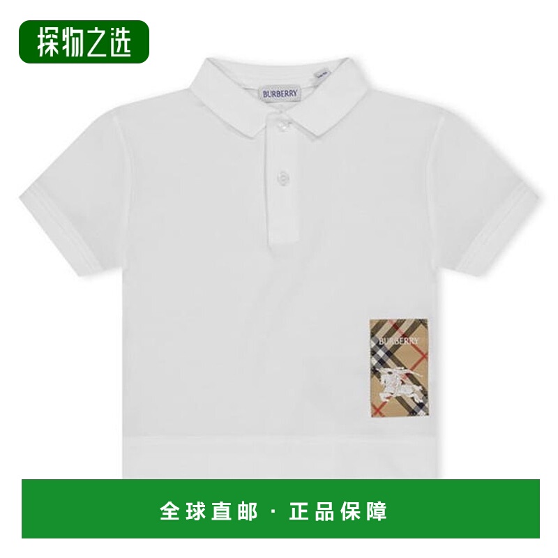 1h可退 香港直邮Burberry 巴宝莉 男童 Ekd Juniors Polo衫童装