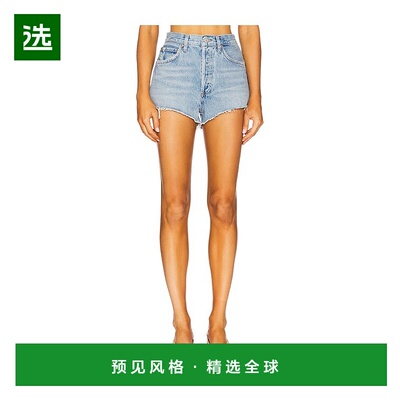 1h可退 香港直邮AGOLDE 女士 Ridley 高腰短裤 A92371206