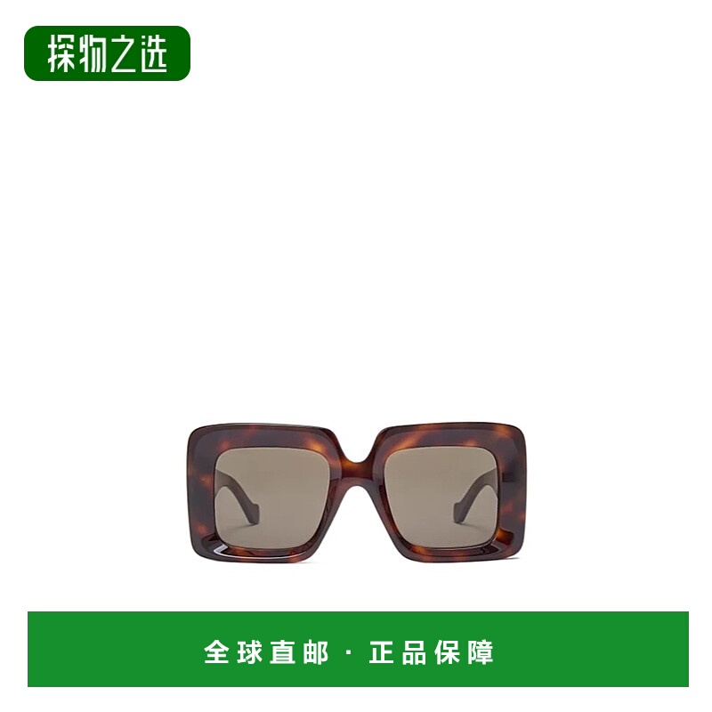 香港直邮Loewe 方形 Maxi Anagram 太阳镜 G821MXIX02